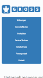 Mobile Screenshot of gross-saar.de